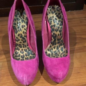 ALDO Fuchsia Pumps